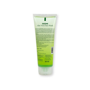 Ozone Aloe Vera Face Wash | Enriched with Aloe Vera, Cucumber, Turmeric & Tea Tree | For All Skin Type, Soft, Smooth, Refreshed & Glowing Skin | For Men & Women | 100ml (Pack of 3)